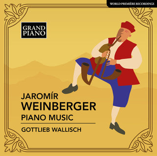 the album cover for Weinberger / Wallisch - Piano Music