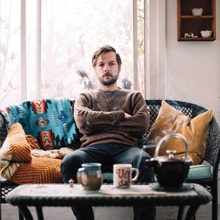 the album cover for M Porter . Lockwood - Sisyphus Happy