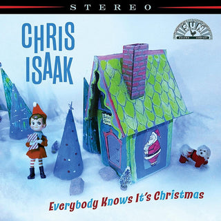 the album cover for Chris Isaak - Everybody Knows It's Christmas