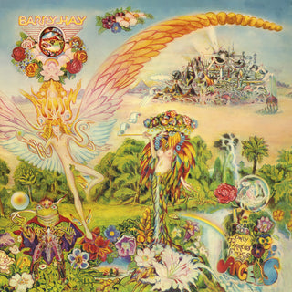 the album cover for Hay, Barry - Only Parrots, Frogs & Angels