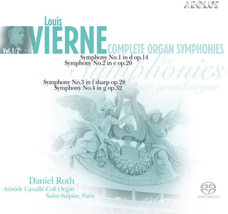 the album cover for Vierne / Daniel Roth - Organ Symphonies Vol. 1 & 2 (Hybr)
