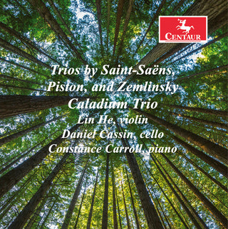 the album cover for Piston / Saens / Zemlinsky - Trios