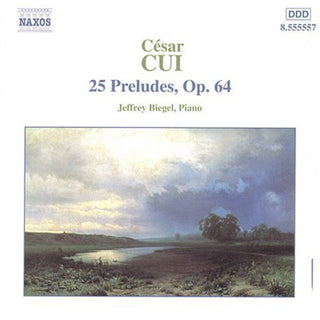 the album cover for Jeffrey Biegel - 25 Preludes Op 64