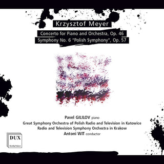 the album cover for Meyer / Gililov - Concerto For Piano & Orchestra Op. 46 Symphony