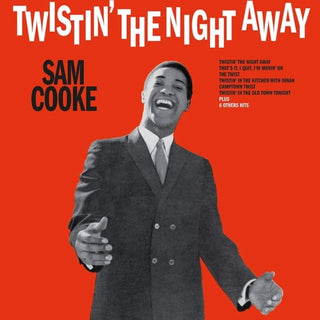 the album cover for Sam Cooke - Twistin' The Night Away