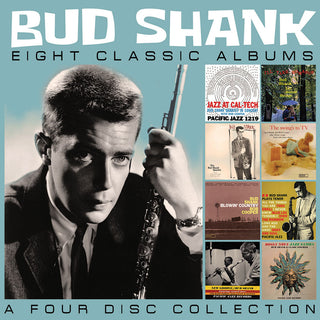 the album cover for Bud Shank - Eight Classic Albums