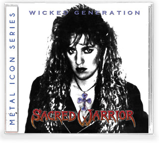 the album cover for Sacred Warrior - Wicked Generation