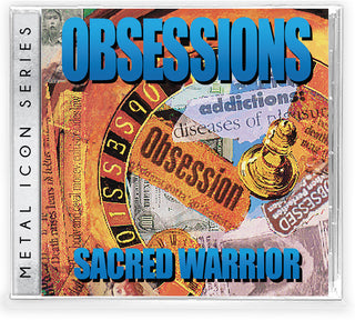 the album cover for Sacred Warrior - Obsessions