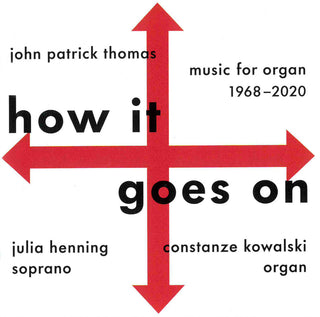 the album cover for John Thomas  Patrick - How It Goes On