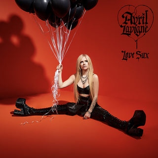 the album cover for Avril Lavigne - Love Sux [LP]