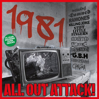 the album cover for 1981: All Out Attack / Various - 1981: All Out Attack / Various (Uk)