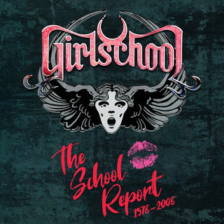 the album cover for Girlschool - School Report 1978-2008: Book Set (Box) (Uk)