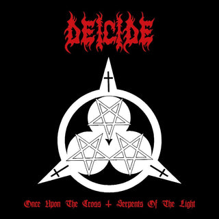 the album cover for Deicide - Once Upon The Cross / Serpents Of The Light (Uk)