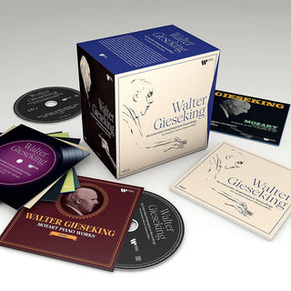 the album cover for WALTER GIESEKING - His Columbia Graphophone Recordings - Complete