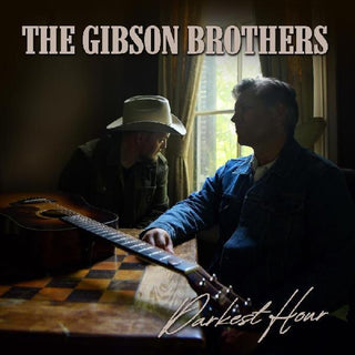the album cover for Gibson Brothers - Darkest Hour