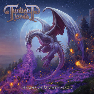 the album cover for Twilight Force - Heroes Of Mighty Magic (Mod)
