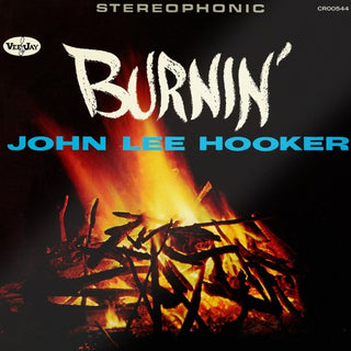 the album cover for John Lee Hooker - Burnin': 60th Anniversary Expanded Edition