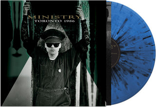 Ministry- Toronto 1986 - BLUE/BLACK SPLATTER