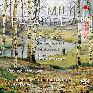 the album cover for Balakirev / Klinton - Orchestral Works