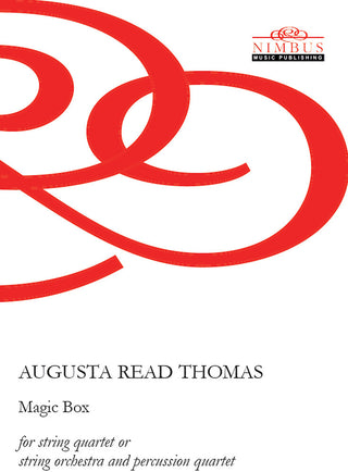 the album cover for Augusta Read Thomas - Magic Box