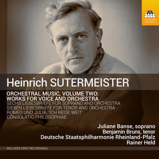 the album cover for Sutermeister / Banse / Bruns - V2: Orchestral Works