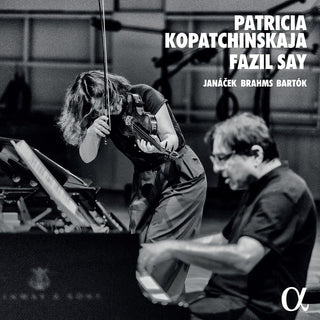the album cover for Bartok / Kopatchinskaja / Say - Janacek - Brahms - Bartok