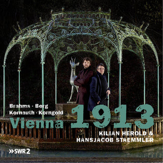 the album cover for Brahms / Kornauth / Herold - Vienna 1913