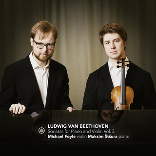 the album cover for Beethoven / Foyle / Stsura - V3: Sonatas For Piano & Violin