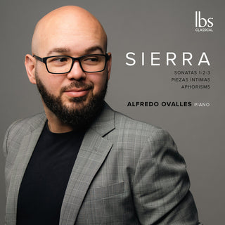 the album cover for Sierra / Ovalles - Piano Works