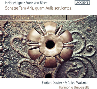 the album cover for Biber / Deuter / Harmonie Universelle - Sonatae Tam Aris