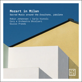 the album cover for Mozart / Johannsen / Vistoli - Mozart In Milan