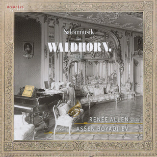 the album cover for Fuchs / Hamm / Allen - V2: Salonmusik For Horn