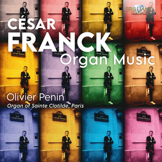 the album cover for Franck / Penin - Organ Music