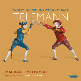 the album cover for Teleman / Onofri / Imaginarium Ensemble - Works For Violins Without Bass
