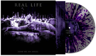 Real Life- Send Me An Angel - Purple/silver Splatter