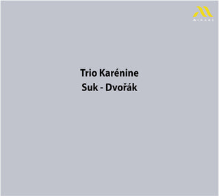 the album cover for Trio Karenine - Suk - Dvorak