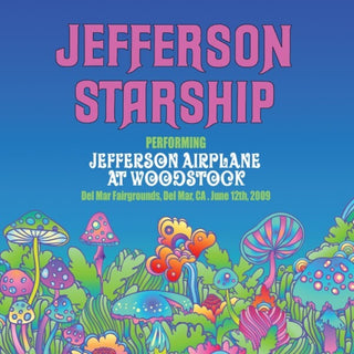 the album cover for Jefferson Starship - Jefferson Airplane At Woodstock (Uk)