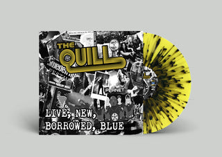 The Quill- Live, New, Borrowed, Blue - Black Yellow Splatter