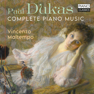 the album cover for Dukas / Maltempo - Complete Piano Music
