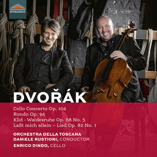 the album cover for Dvorak / Dindo / Orchestra Della Toscana - Cello Concerto, Op. 104