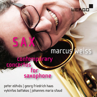 the album cover for Baltakas / Weiss / Anzellotti - Sax