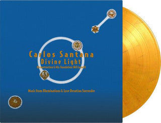 Carlos Santana- Divine Light: Reconstruction & Mix Translation By Bill Laswell - Limited Gatefold 180-Gram Yellow, Red & Black Marble Colored Vinyl