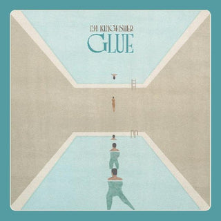 the album cover for I'm Kingfisher - Glue