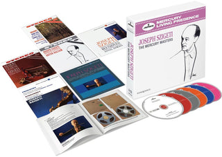 the album cover for JOSEPH SZIGETI - Joseph Szigeti: The Mercury Masters (Box) (Aus)