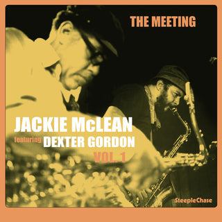 the album cover for Jackie Mclean  / Gordon,Dexter - Meeting (Uk)