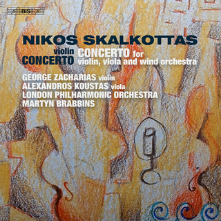 the album cover for Skalkottas / Zacharias / Koustas - Two Concertos
