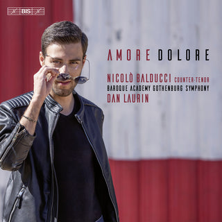 the album cover for Broschi / Duni / Handel / Balducci - Amore Dolore - Countertenor Arias