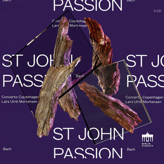 the album cover for Bach, J.S. / Concerto Copenhagen - St. John Passion