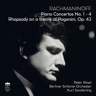 the album cover for Rachmaninoff / Rosel - Eterna Legacy