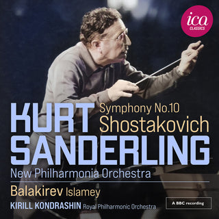 the album cover for Balakirev / Shostakovich / Sanderling - Islamey (Live At The Royal Festival Hall London)